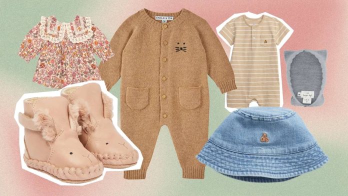 ما هي بعض العلامات التجارية الشهيرة لملابس الأطفال؟